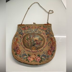 VTG petit point purse